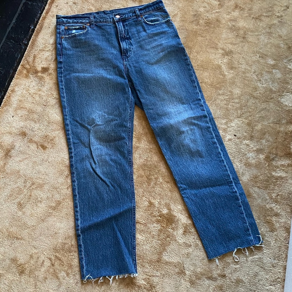 NWOT GAP cheeky straight sky high jean
